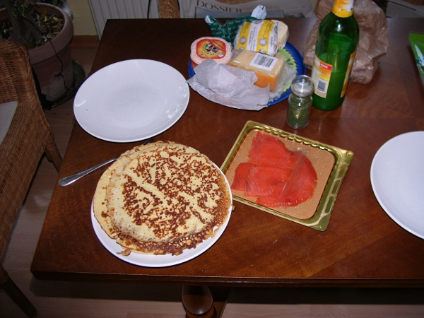 Frühstück mit Low Carb Pfannkuchen